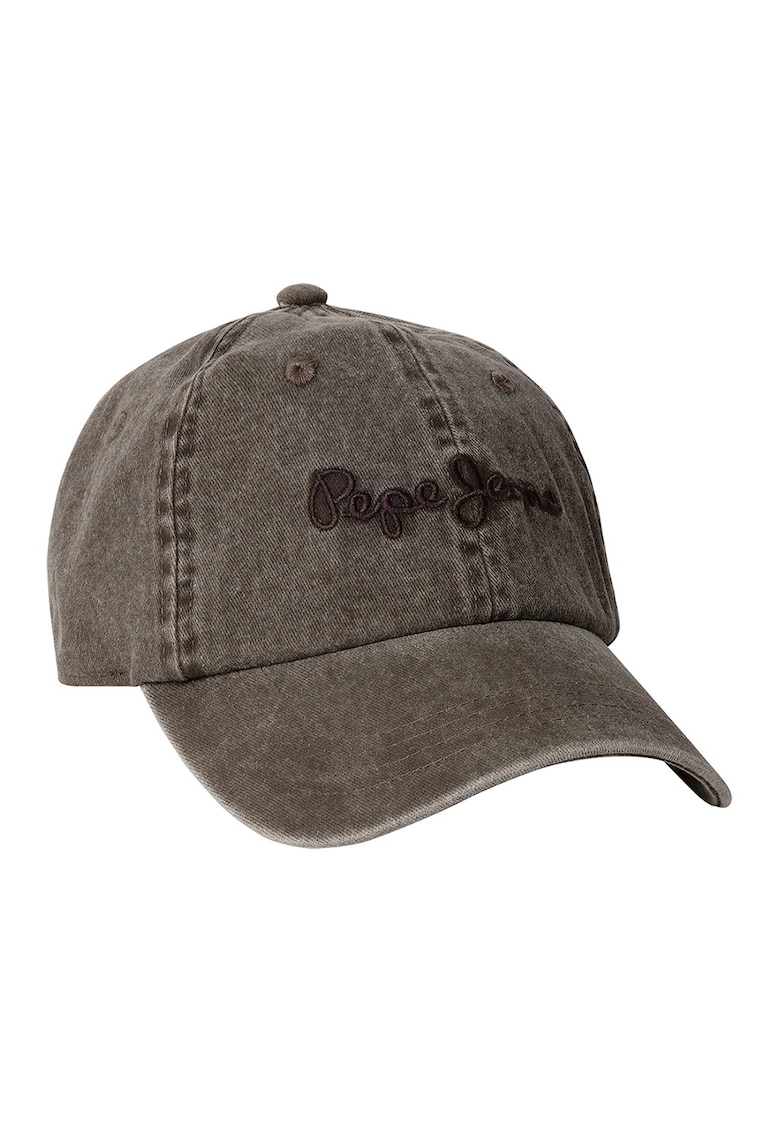 Sapca baseball cu broderie logo - Gri inchis