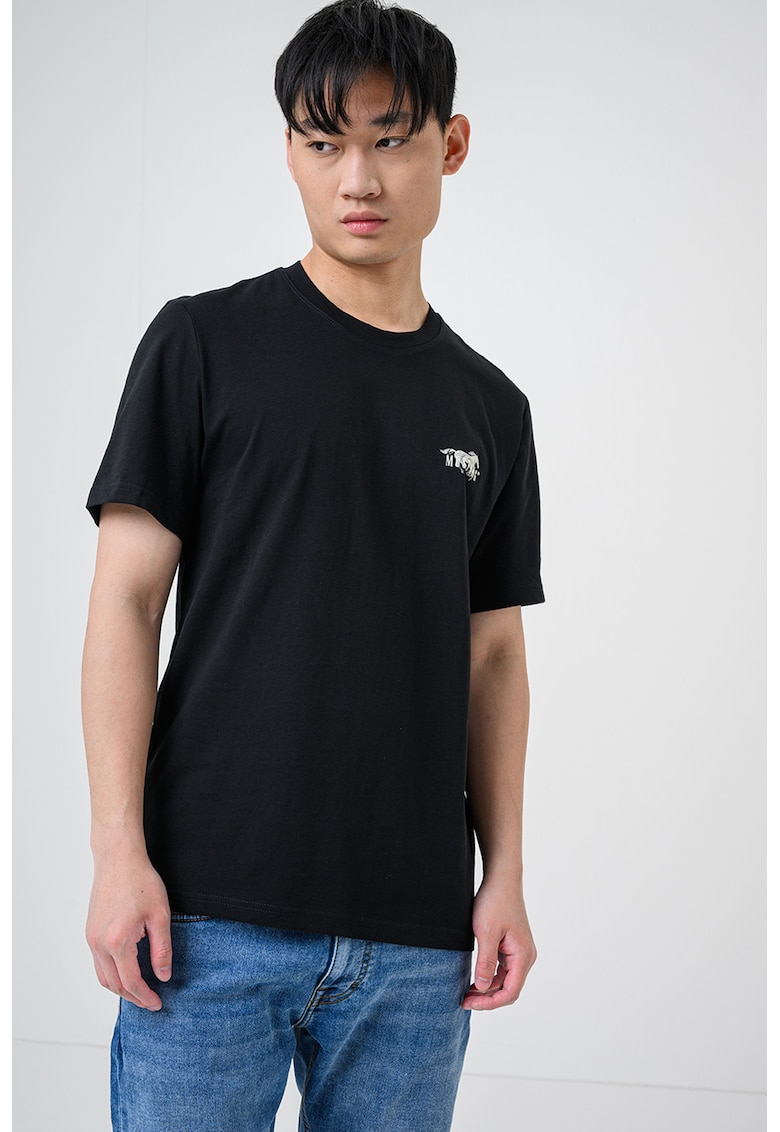 Tricou cu logo Austin - Black Onyx