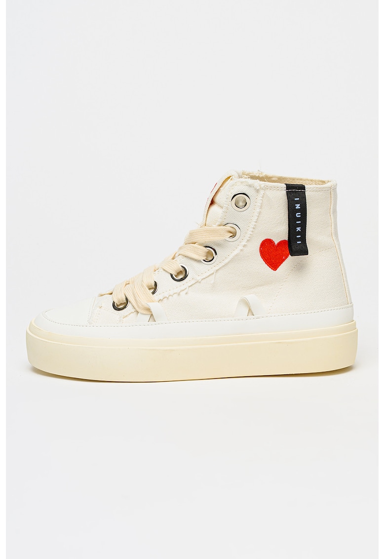 Tenisi mid-high Matilda - Crem