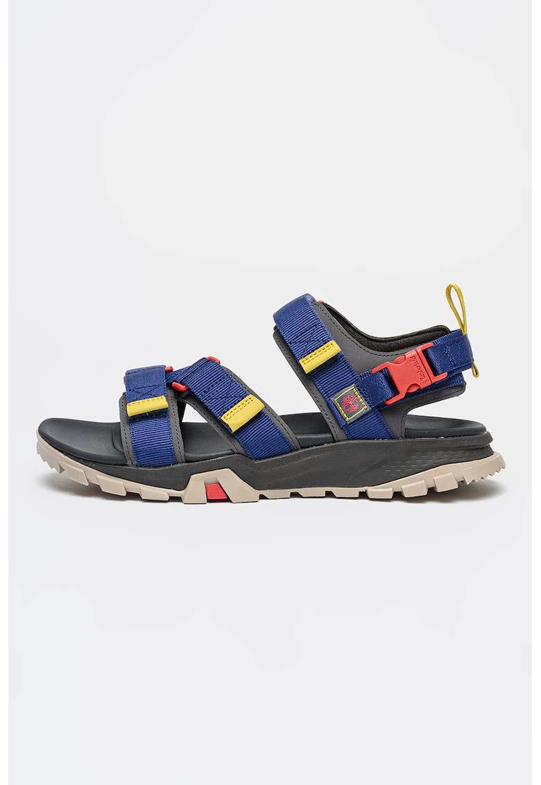 Sandale cu inchidere velcro Garrison Trail - Bleumarin