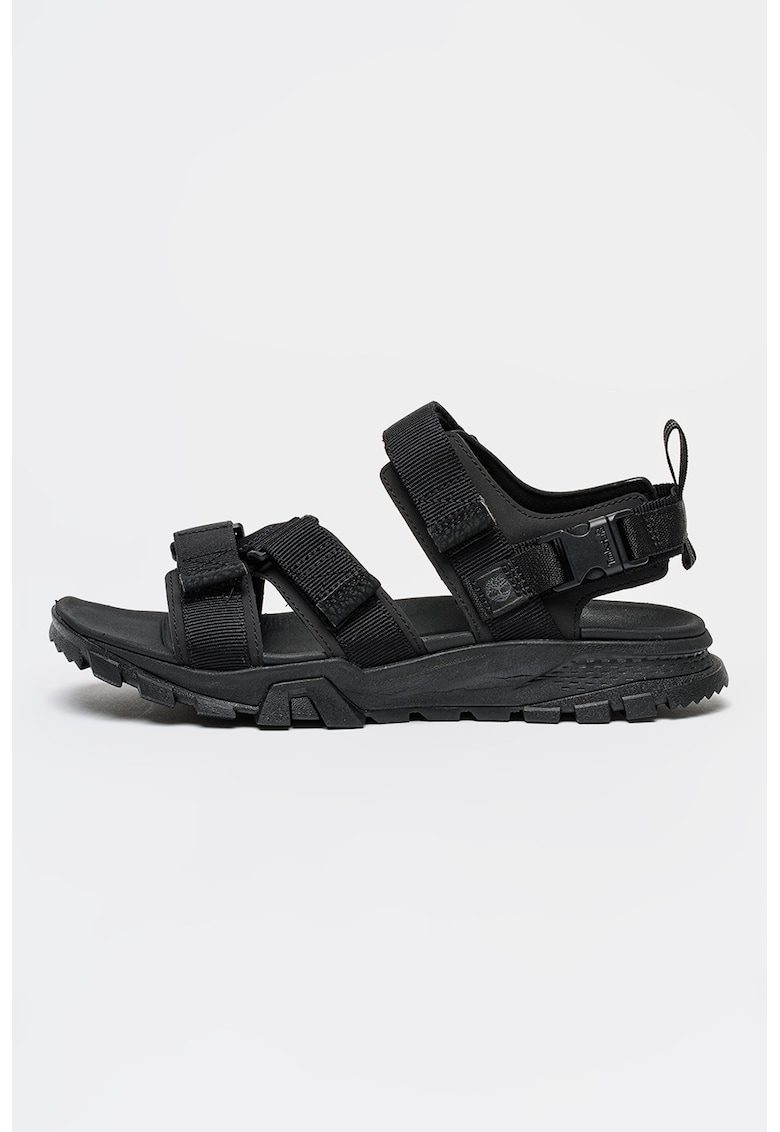 Sandale cu inchidere velcro Garrison Trail - Negru