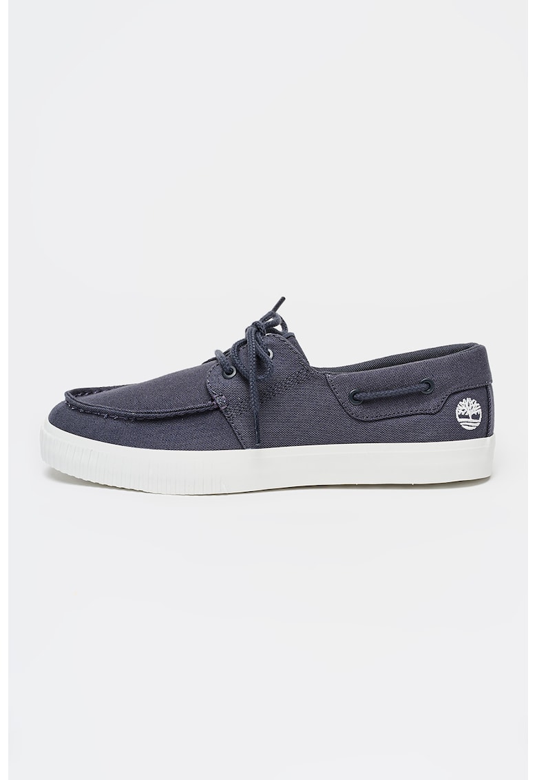 - Pantofi boat din panza Mylo Bay - Albastru inchis