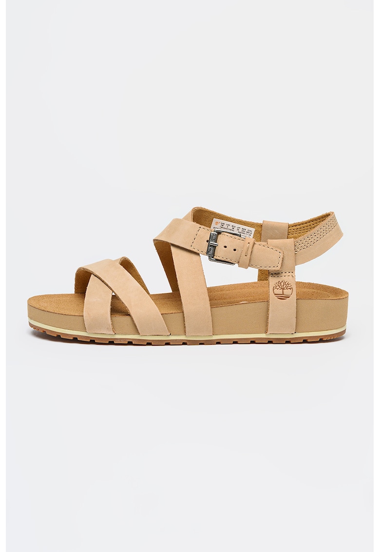 Sandale din piele Malibu Waves - Bej