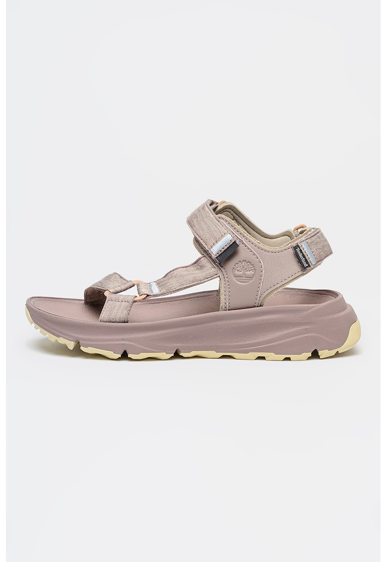 Sandale cu inchidere velcro Motion Dune - Liliac prafuit