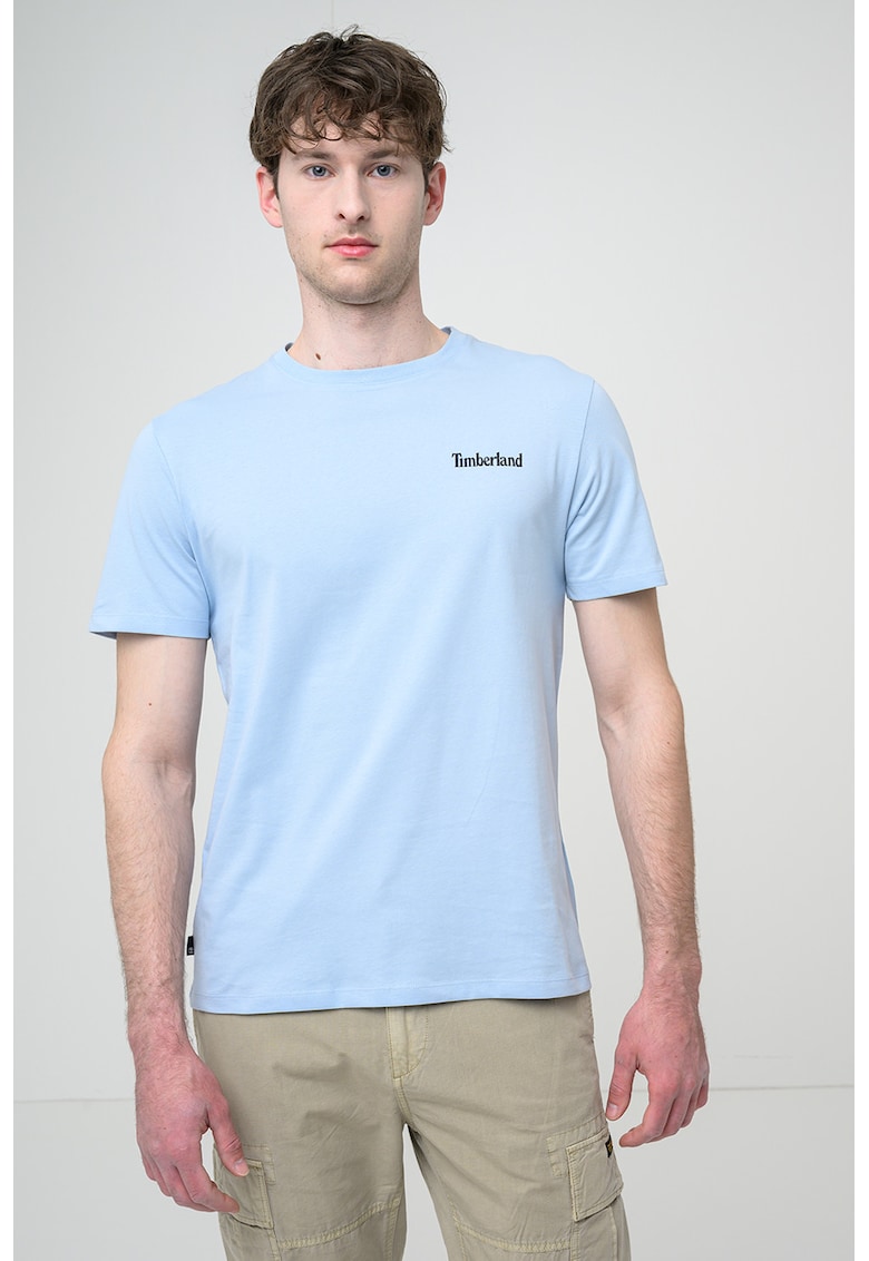 Tricou cu imprimeu grafic cu urs - Albastru deschis