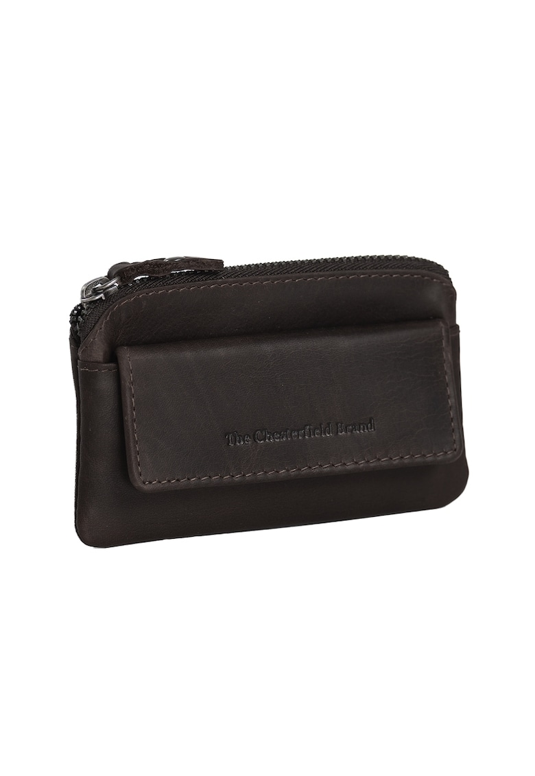 Portofel chei unisex piele naturala - Oliver - - Maro