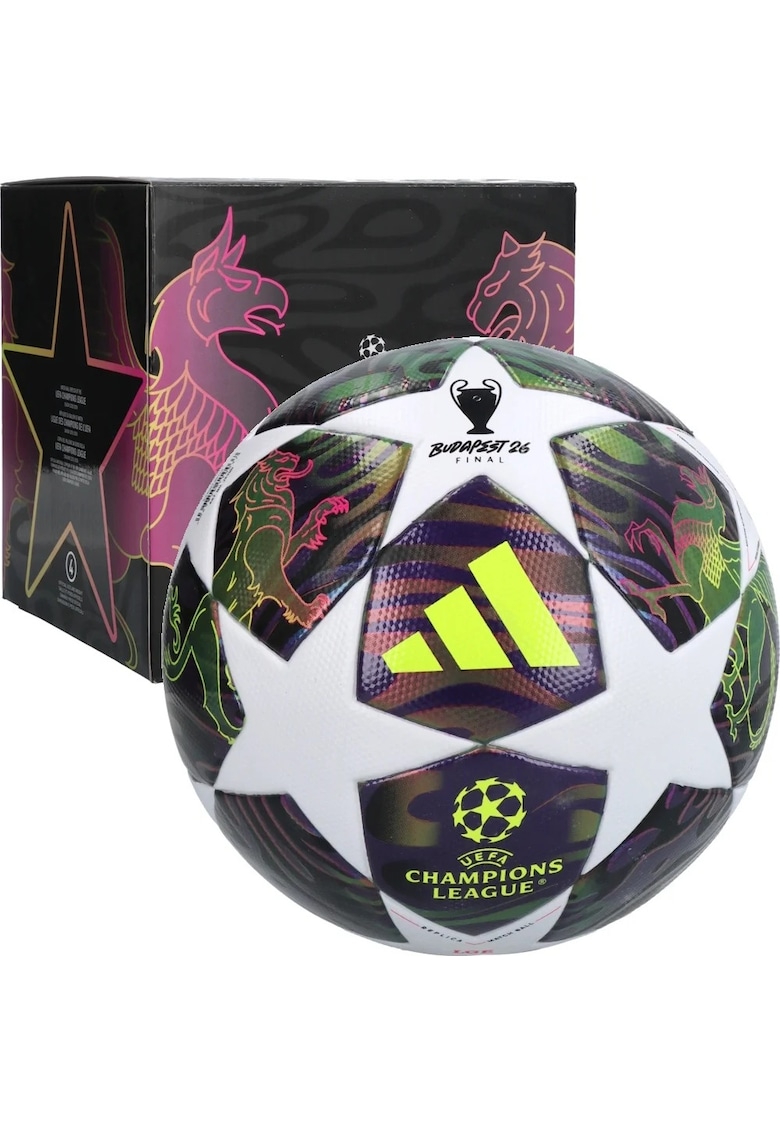 Minge fotbal Euro24 League Box - Alb | Mov