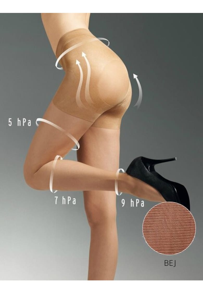 Ciorapi modelatori cu push-up Plus Up 20 den - Bej