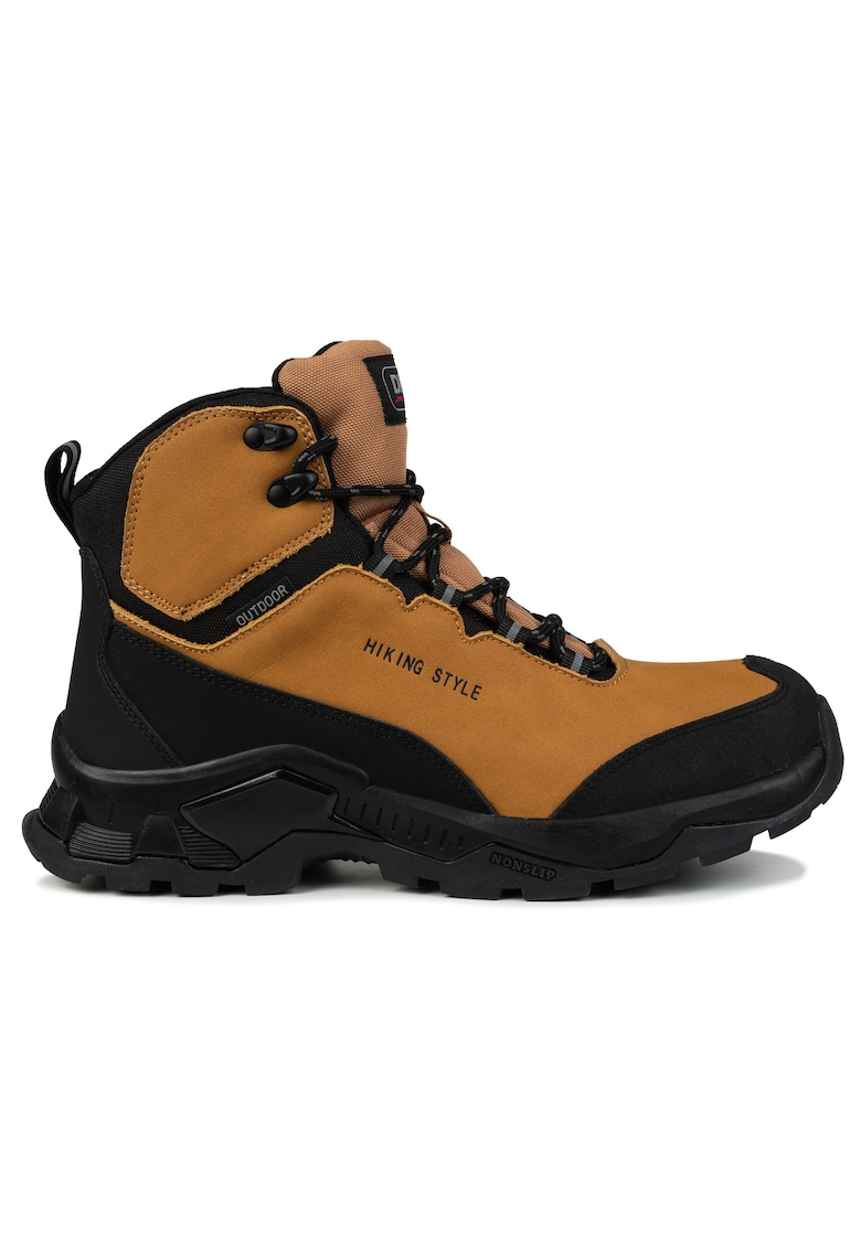 Ghete sport barbati HIKER - camel - captusite - sintetice - pentru trekking