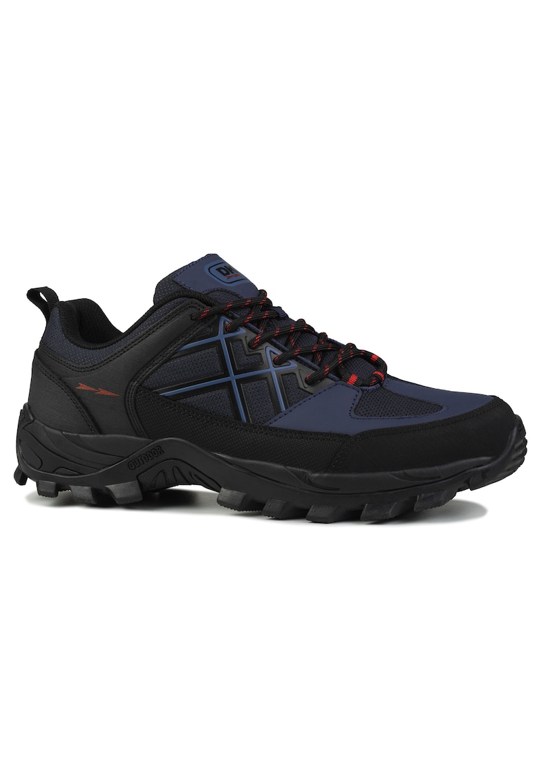 Pantofi sport barbati - trekking - culoare albastru - material sintetic