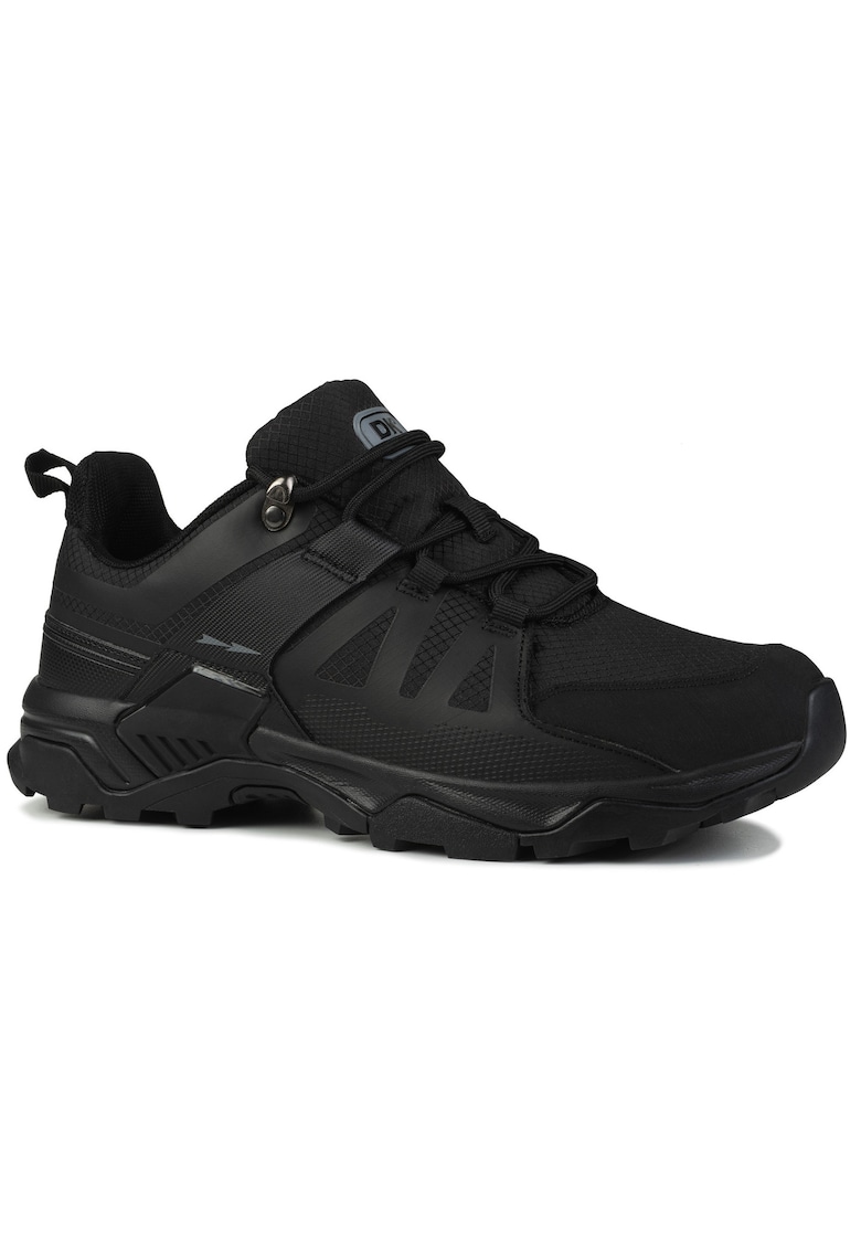 Pantofi sport trekking barbati model XR6006 - negru - material sintetic - talpa cauciuc