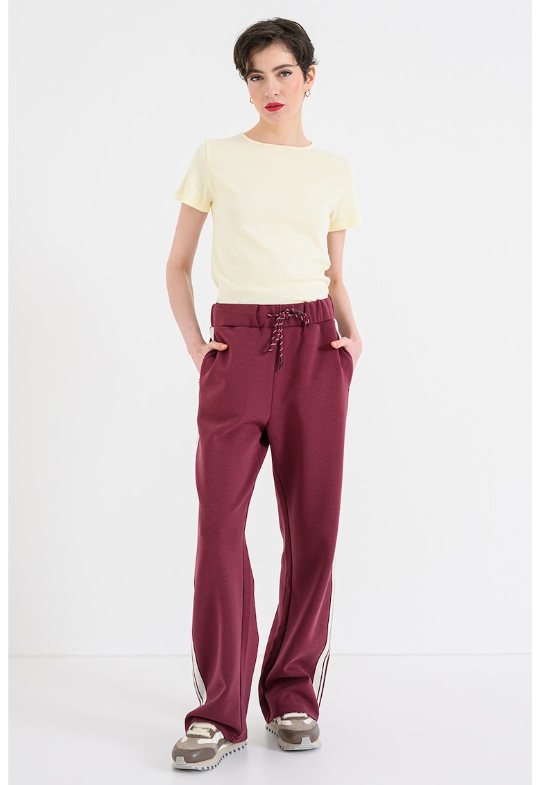 Tricou uni din bumbac - Galben pal