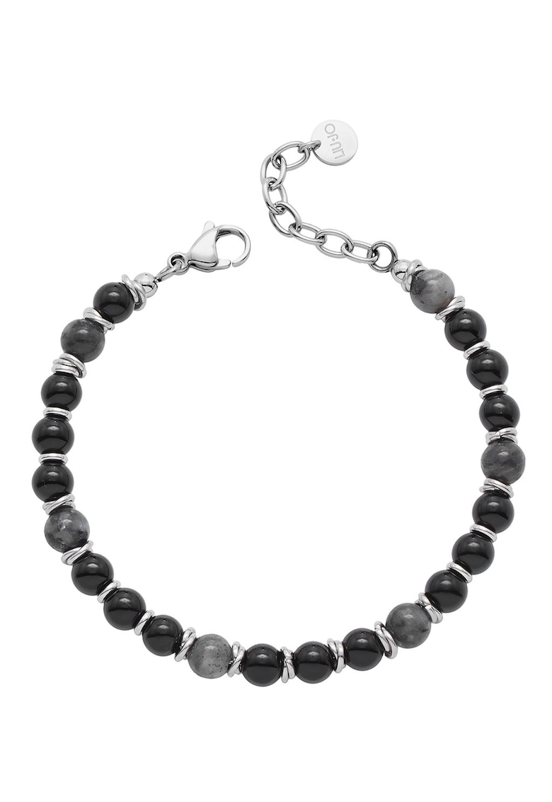 Bratara ajustabila - Negru stins/Argintiu