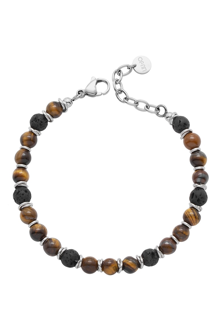 Bratara ajustabila - Maro/Argintiu