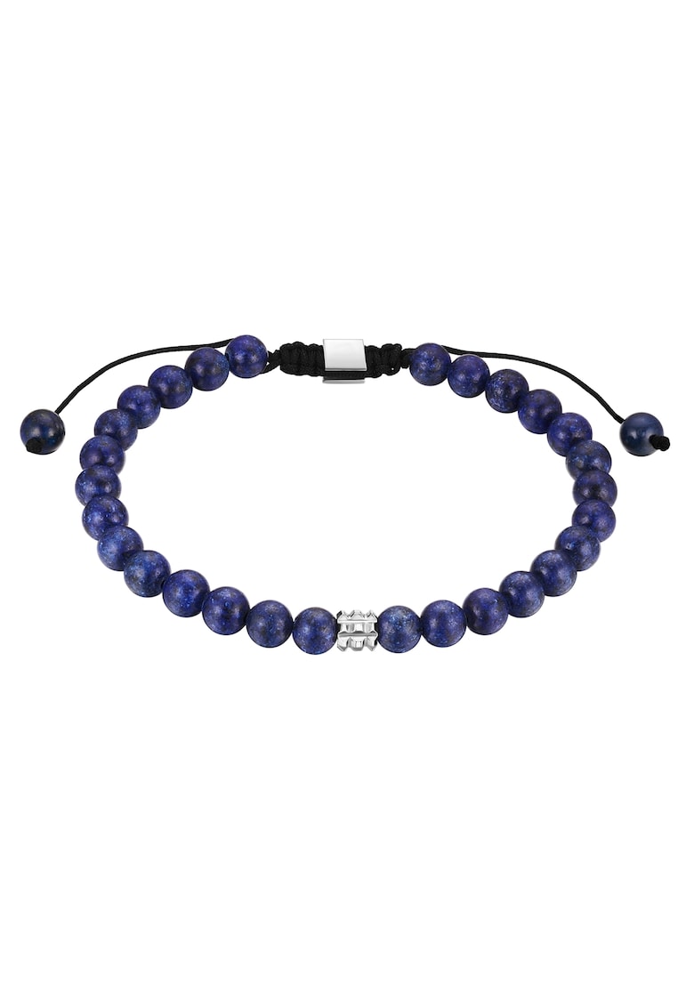 Bratara cu lapis lazuli - Argintiu