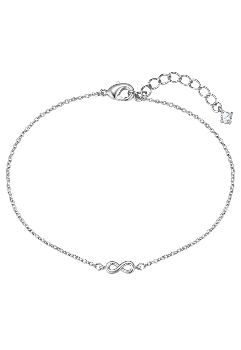 Bratara cu talisman cu simbolul infinitului - Argintiu