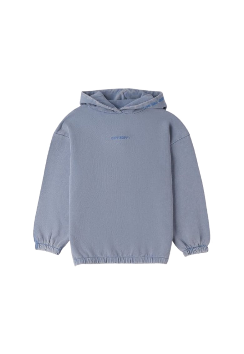 Hanorac pentru fete - din bumbac croiala oversized