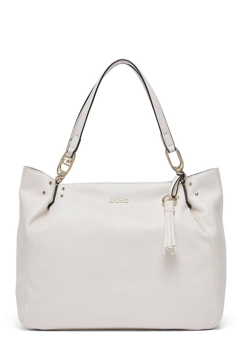 Geanta tote de piele ecologica cu logo