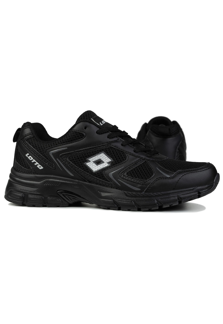 Pantofi sport barbatesti KITAURA - negru - material sintetic - design modern - talpa flexibila - 40