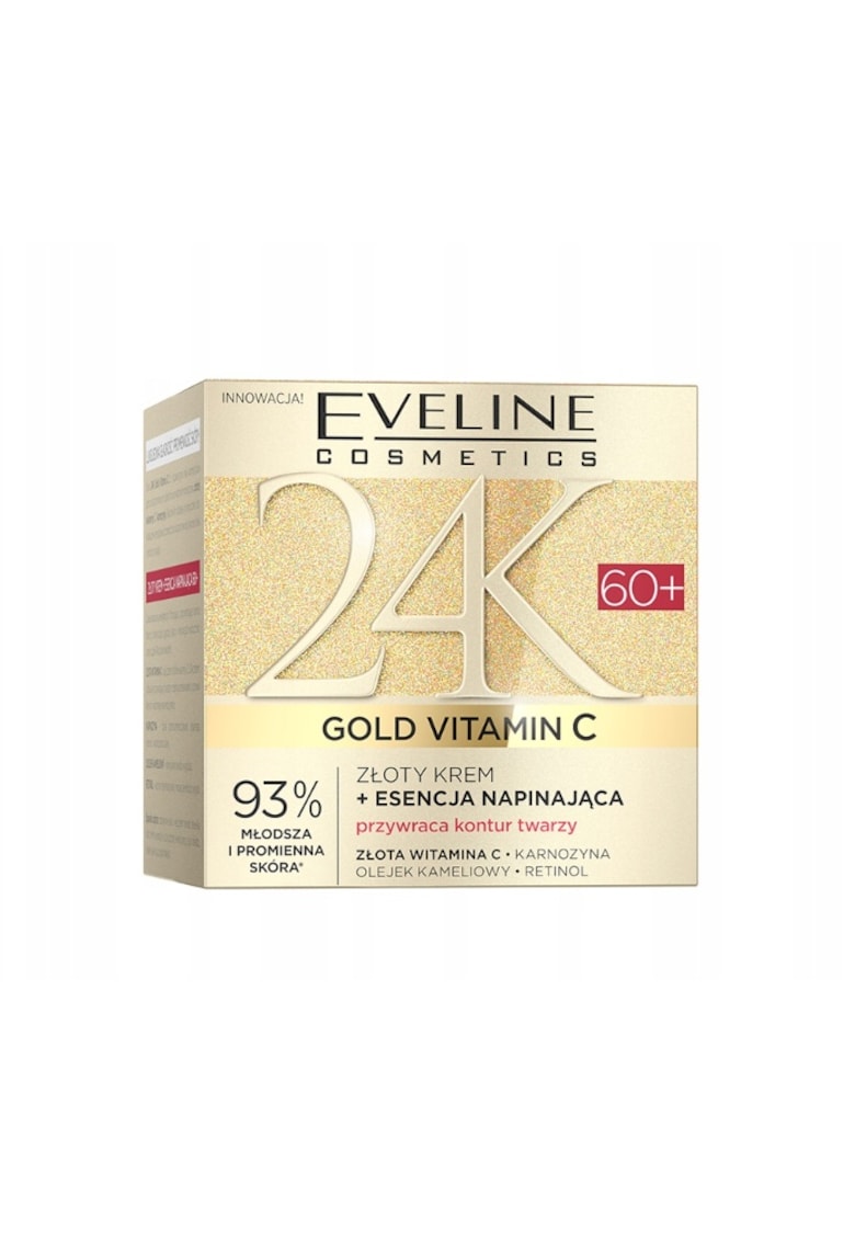 Crema de fata 24K Gold Vitamin C 60+ - fermitate - 50ml