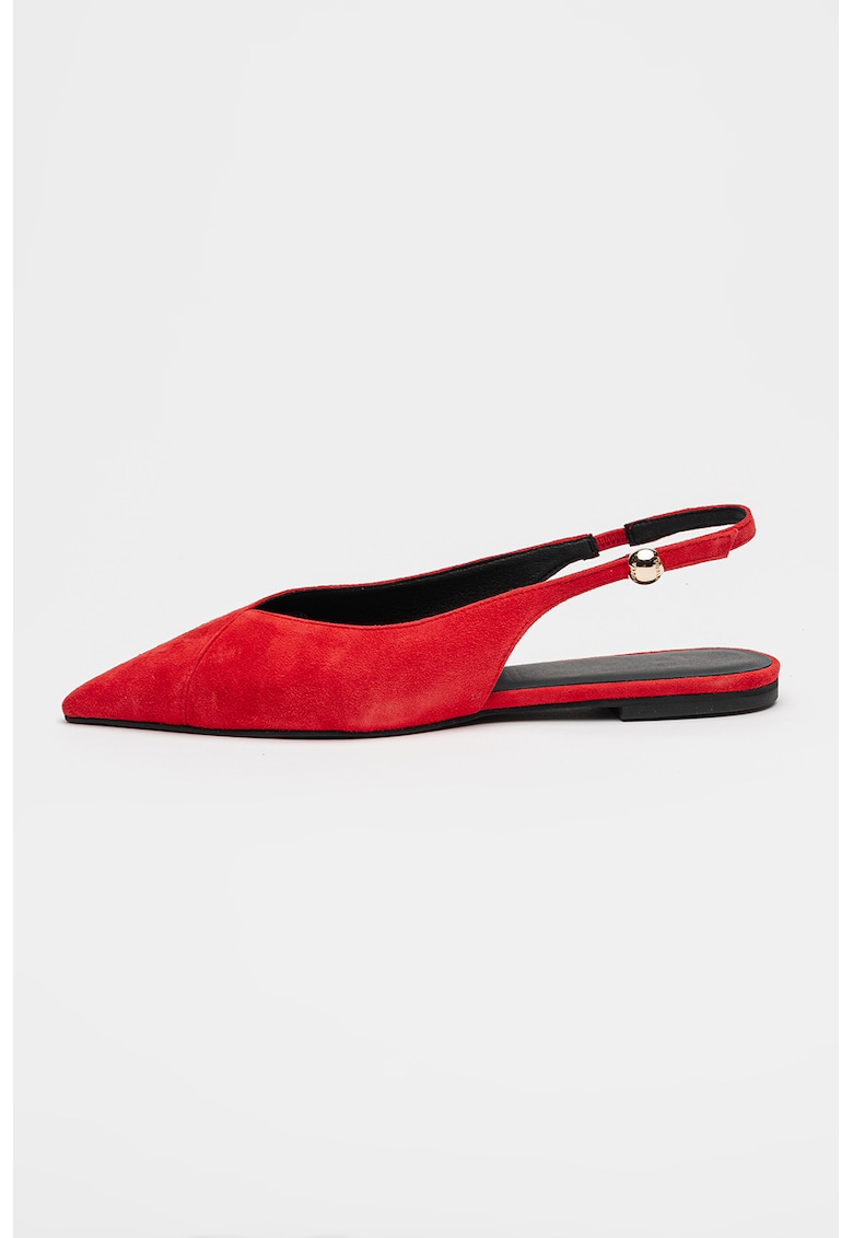 Pantofi slingback cu varf ascutit Sfera - Roz zmeuriu