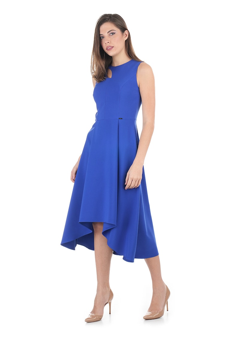 Rochie fara maneci asimetrica