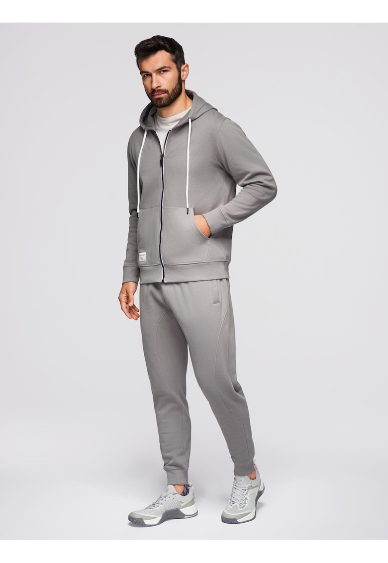 Set de trening hanorac si pantaloni de jogging Z119 - Gri