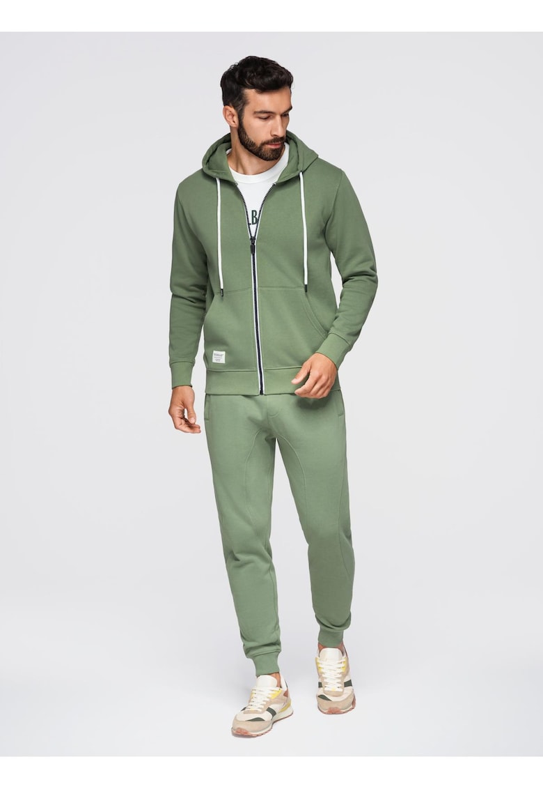 Set de trening hanorac si pantaloni de jogging Z119 - Verde