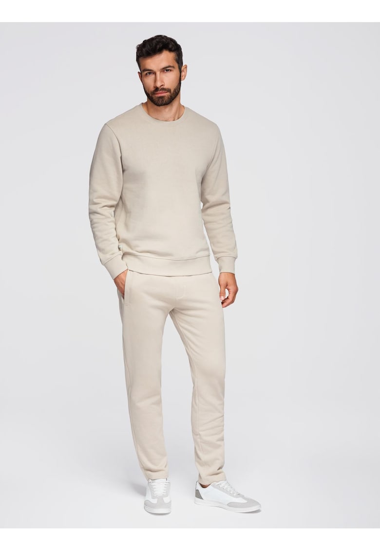 Set de trening bluza si pantaloni de jogging Z122 - Gri deschis