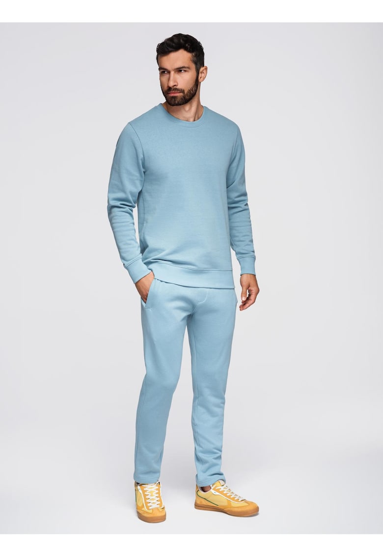 Set de trening bluza si pantaloni de jogging Z122 - Albastru deschis