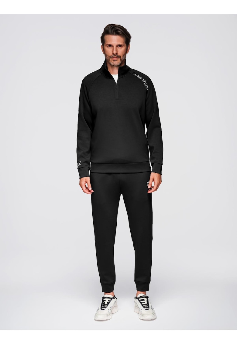 Set de trening bluza si pantaloni de jogging Z117 - Negru