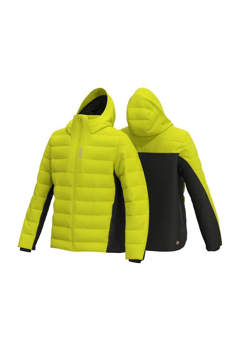 Jacheta schi barbati 1318 - Negru/Verde lime