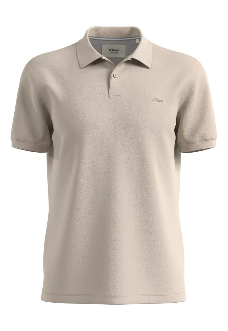 Tricou polo barbati - croiala Regular fit - Bej - Bej