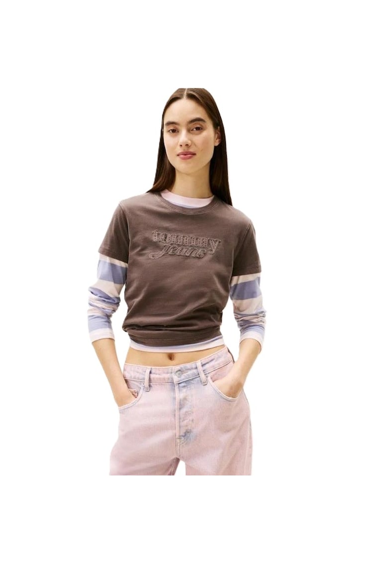 Tricou TJW REG GMD SCRIPT TEE-DW0DW22481-GW1