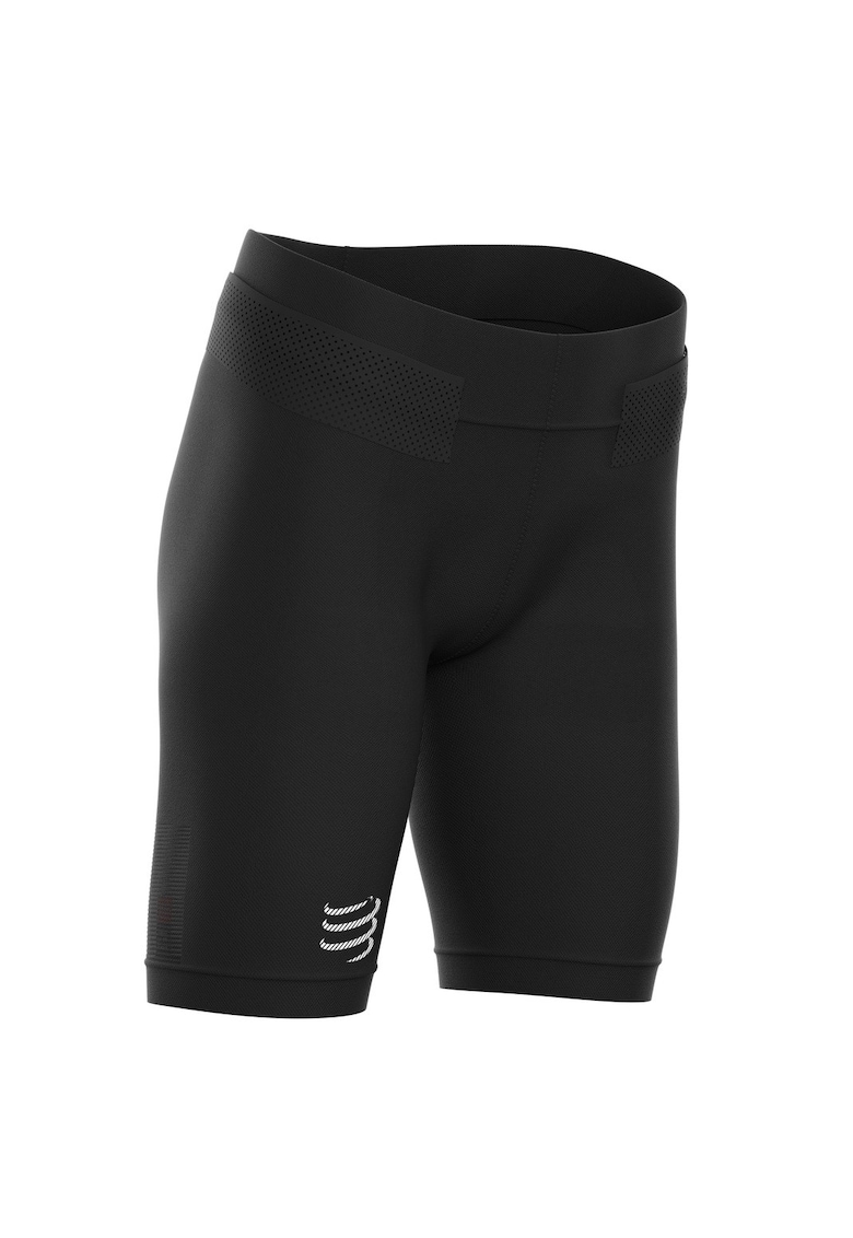 Sort compresie alergare dama Trail Under Control - Negru