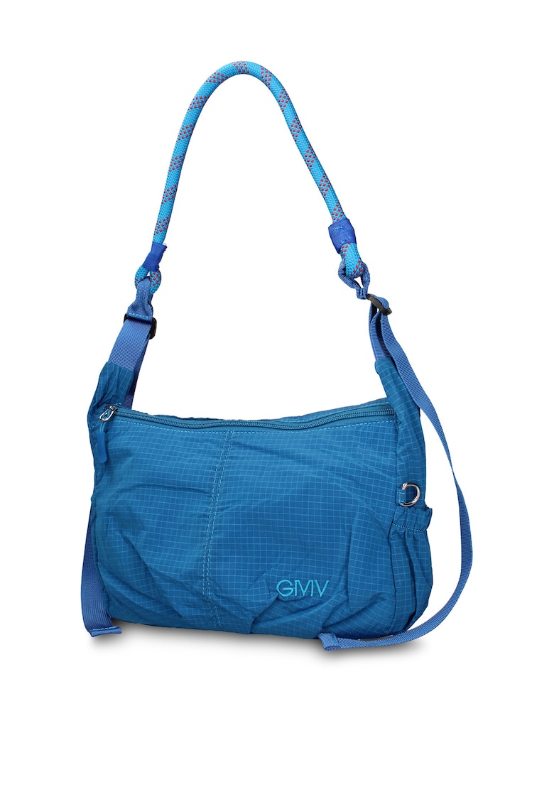 Geanta de piele ecologica cu bareta Avelia Prime - Albastru