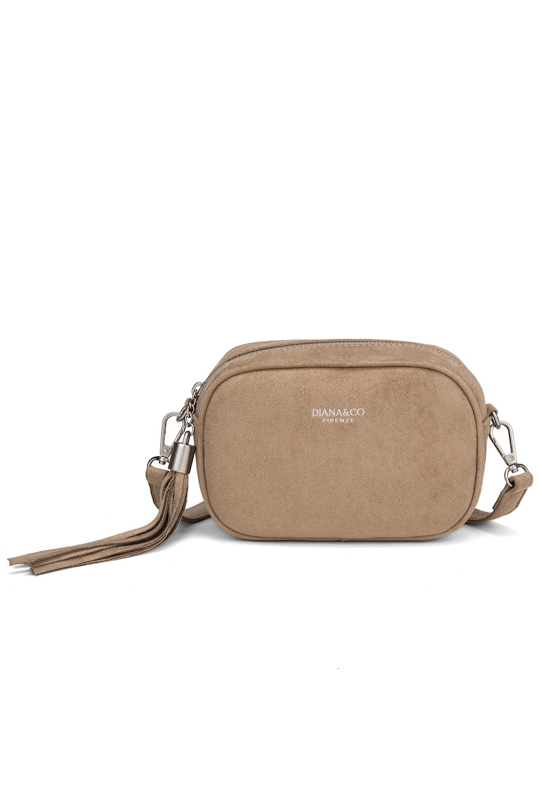 Geanta crossbody Valeria Elite - Maro taupe