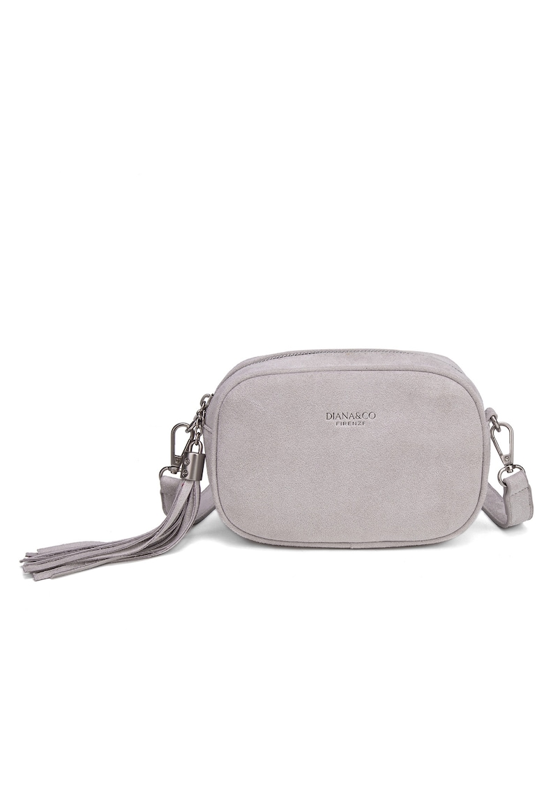 Geanta crossbody Valeria Elite - Gri deschis