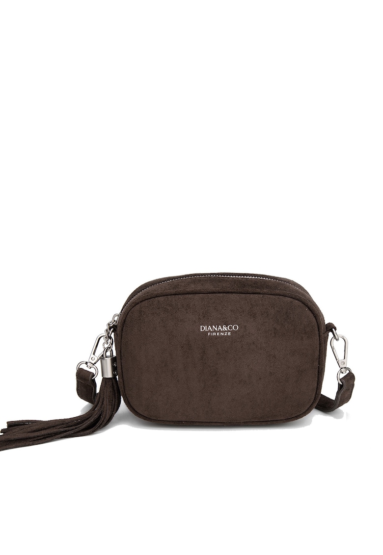 Geanta crossbody Valeria Elite - Maro inchis