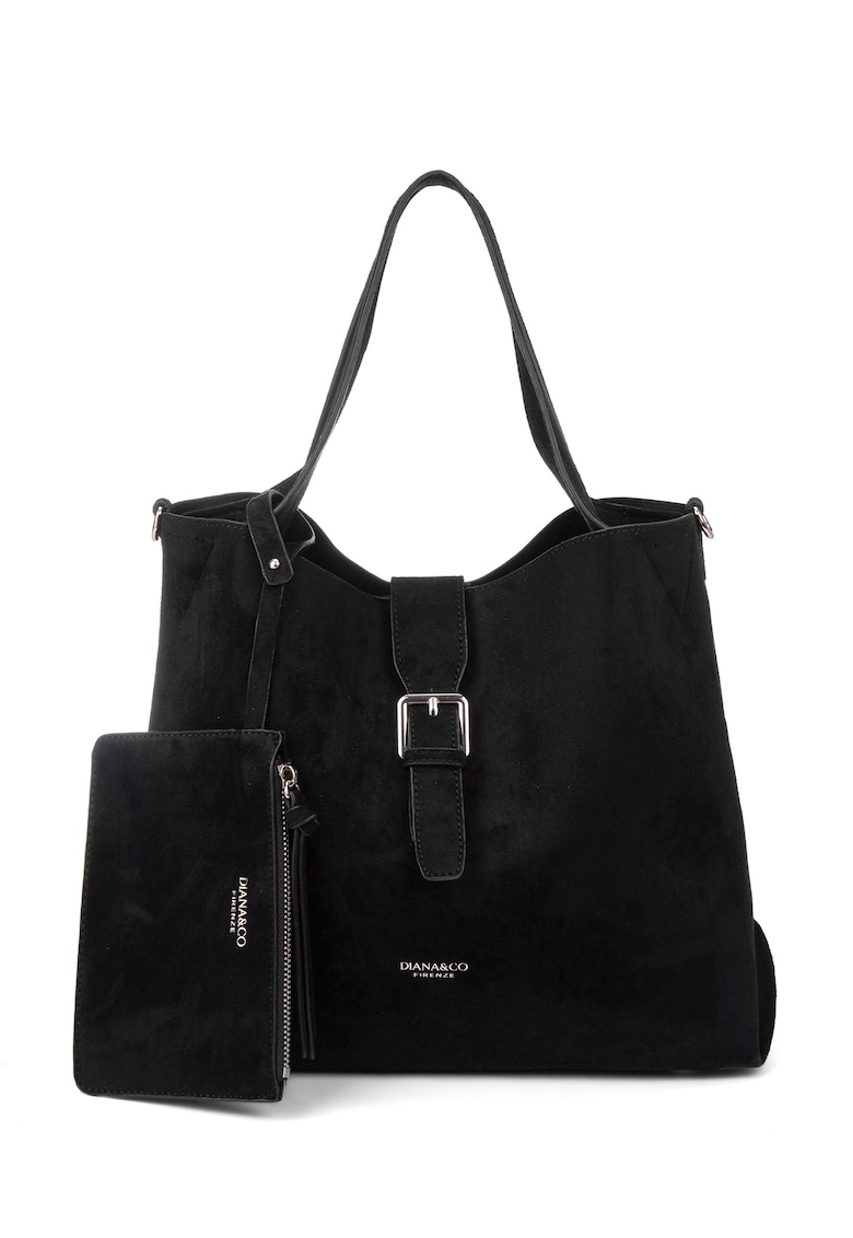 Geanta tote cu etui Valoria Nova - Negru