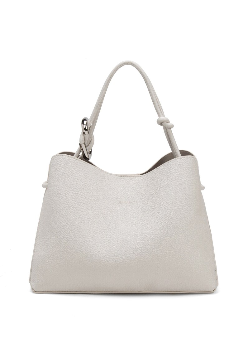 Geanta crossbody de piele ecologica cu etui detasabil Elora Lux - Bej