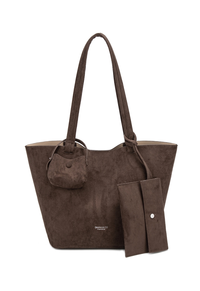 Geanta de umar Edera Plus - Maro inchis