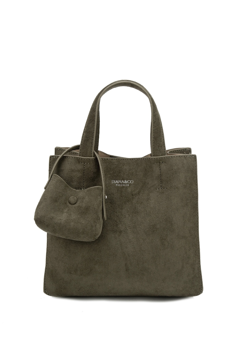 Geanta de umar cu logo metalic Edera Ultra - Verde