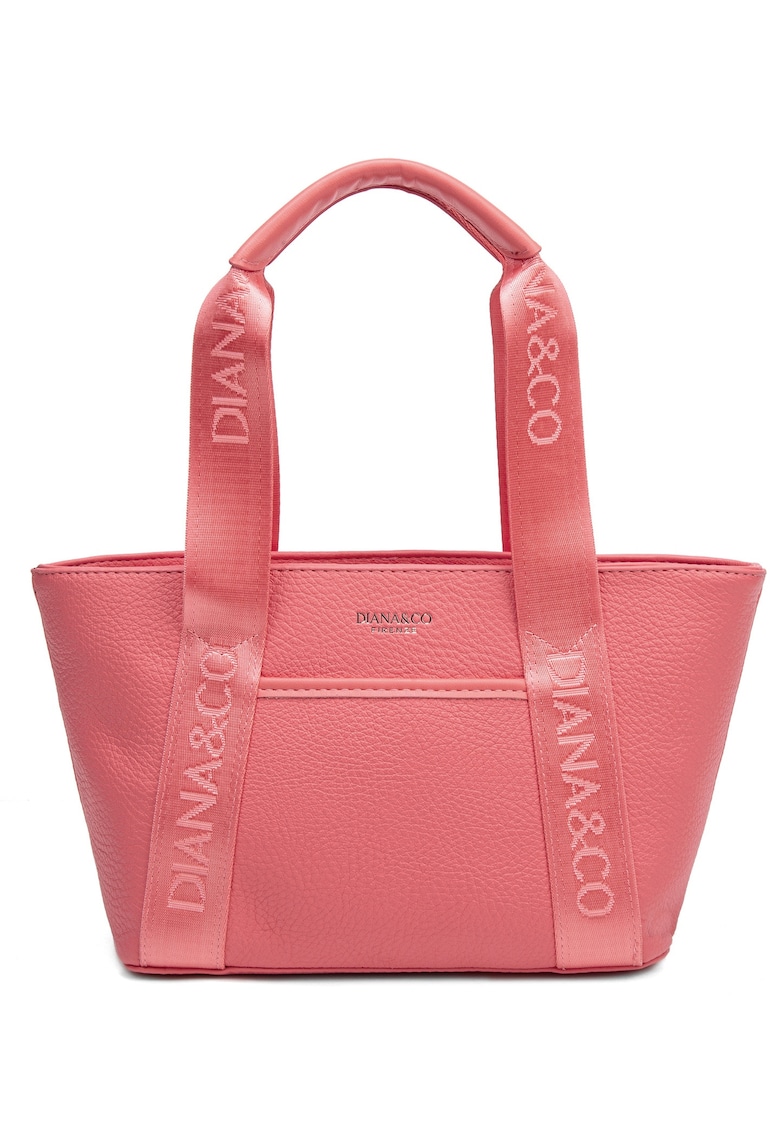 Geanta de umar cu logo Eridana Elite - Roz