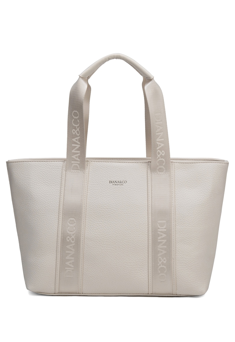 Geanta crossbody din piele ecologica Elara - Bej