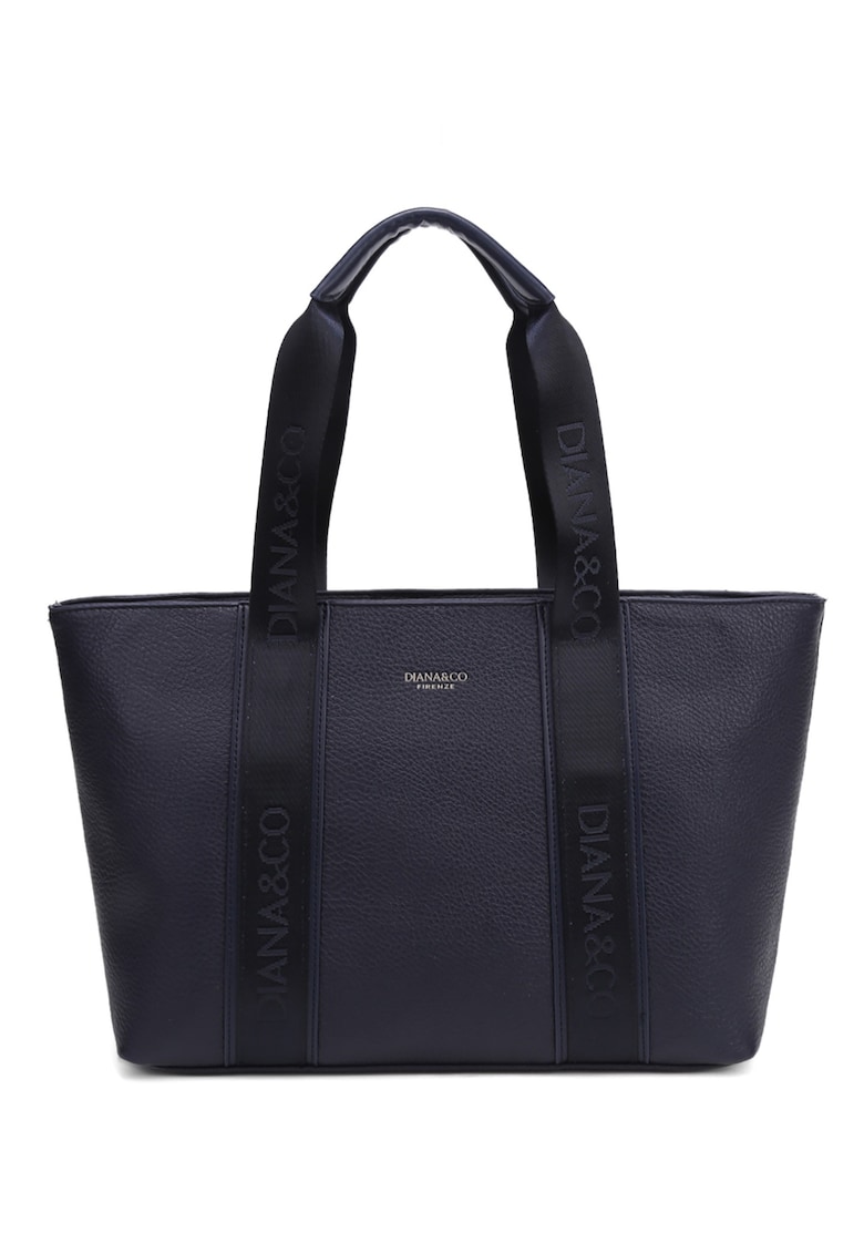 Geanta crossbody din piele ecologica Elara - Bleumarin