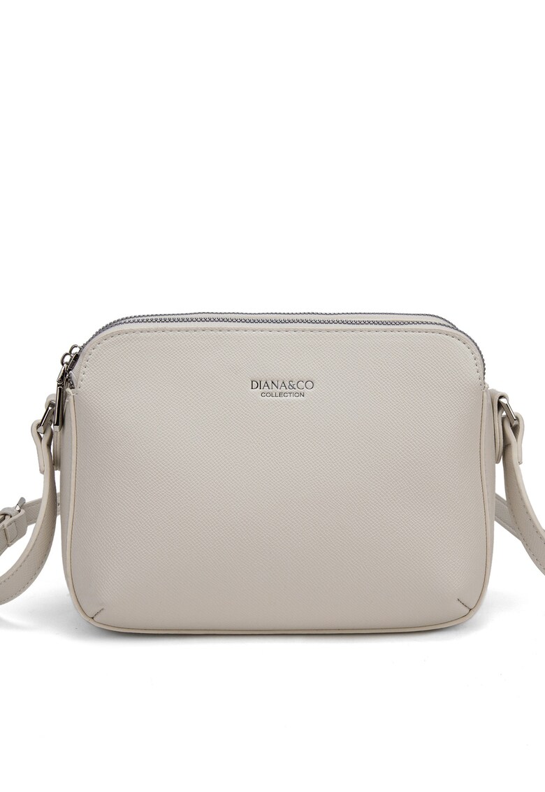 Geanta crossbody din piele ecologica Erisia Plus - Bej