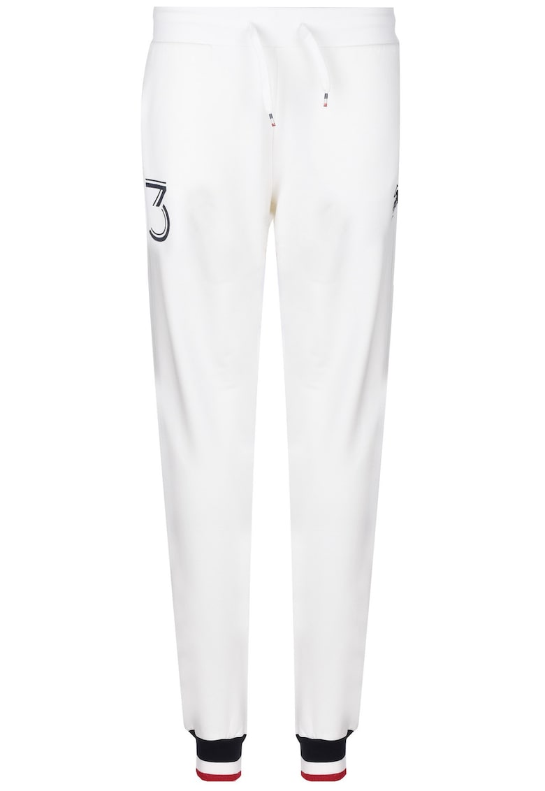 Pantaloni sport cu detalii contrastante