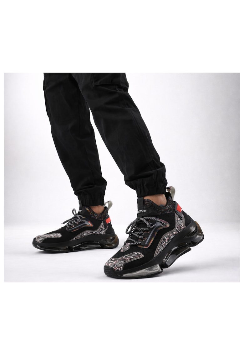 Pantofi sport - barbati - 7D21018 negru - textil - Negru - Gryxx - imagine 1