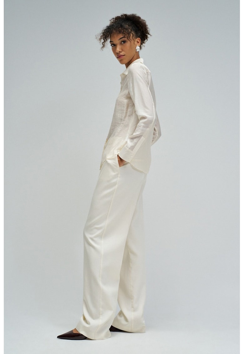 Camasa lejera cu strasuri - Bej deschis